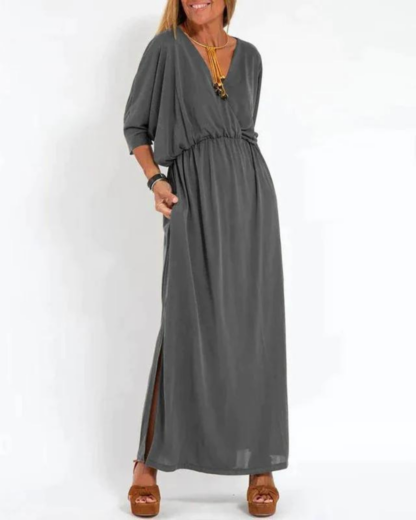 LANI - VINTAGE LONG DRESS