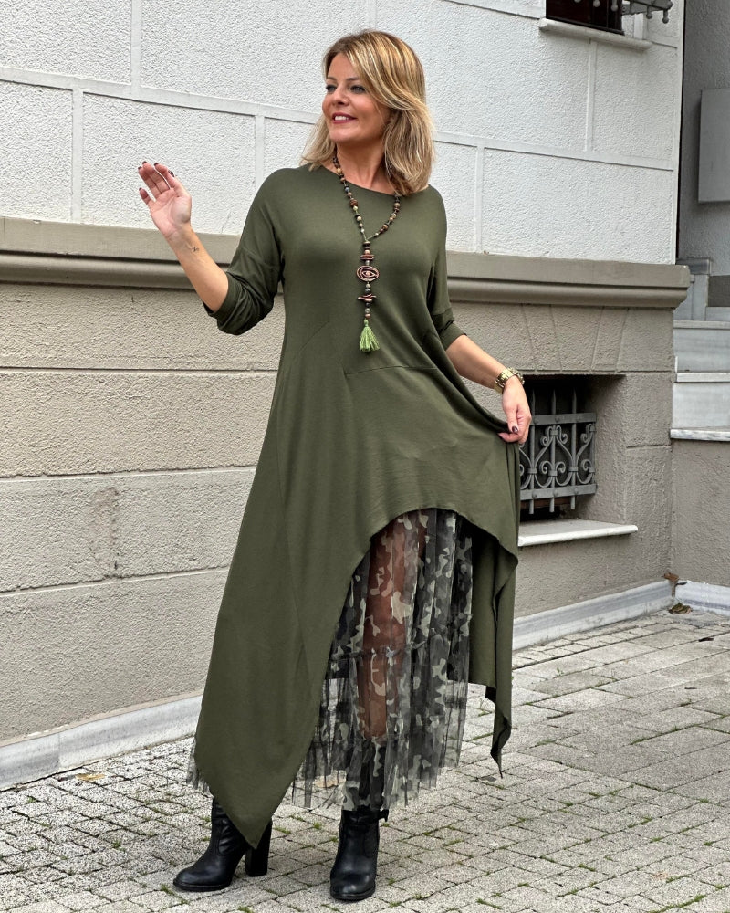 BORENA - ELEGANT TUNIC DRESS