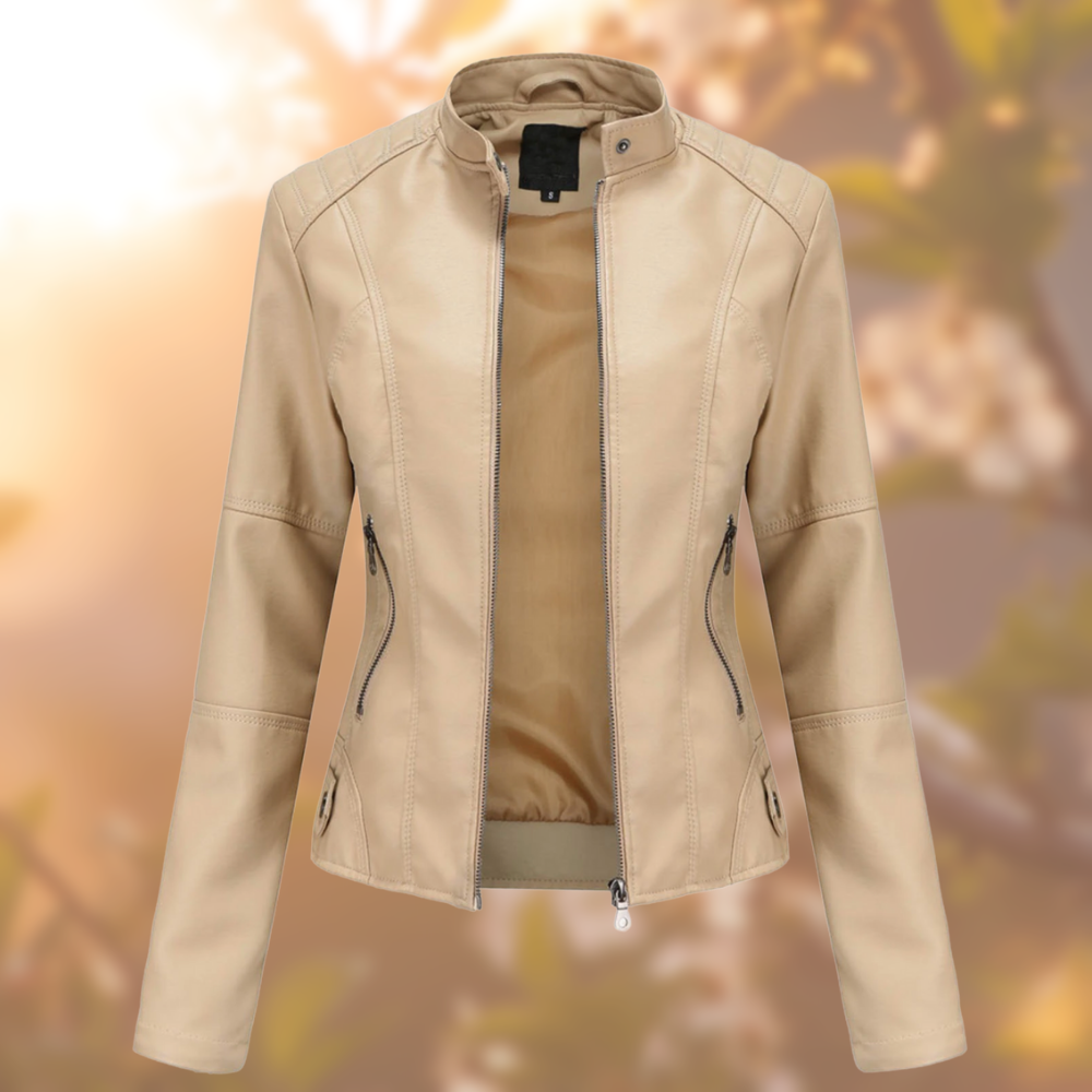 Modélia™ Nelle - Stylish leather jacket
