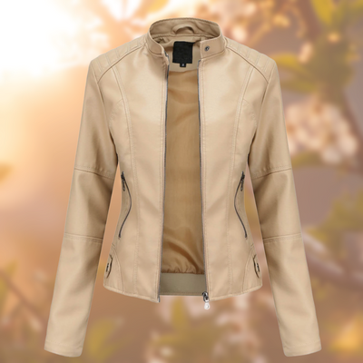 Modélia™ Nelle - Stylish leather jacket