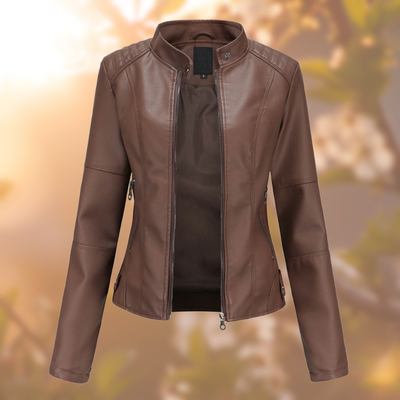 Modélia™ Nelle - Stylish leather jacket