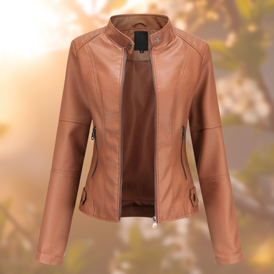 Modélia™ Nelle - Stylish leather jacket
