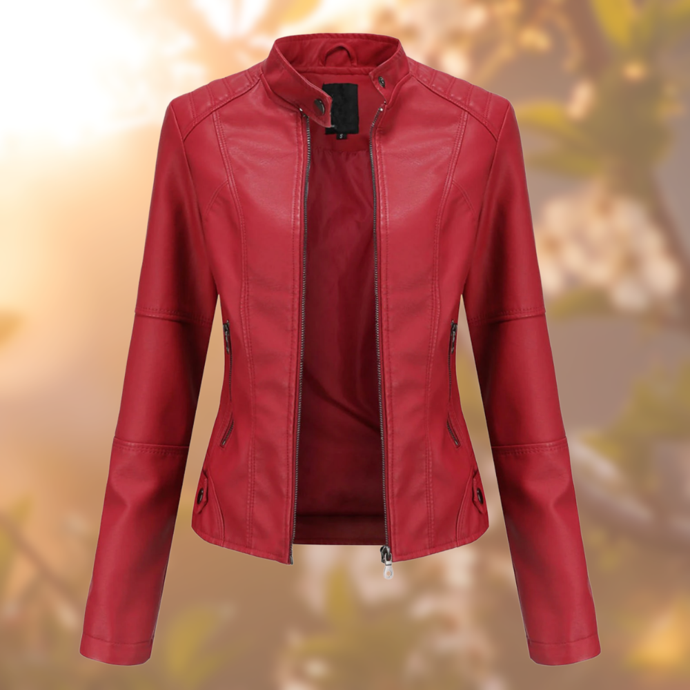 Modélia™ Nelle - Stylish leather jacket