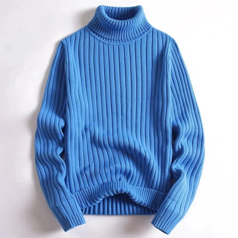 Modélia™  Erik – RIBBED KNIT TURTLENECK SWEATER