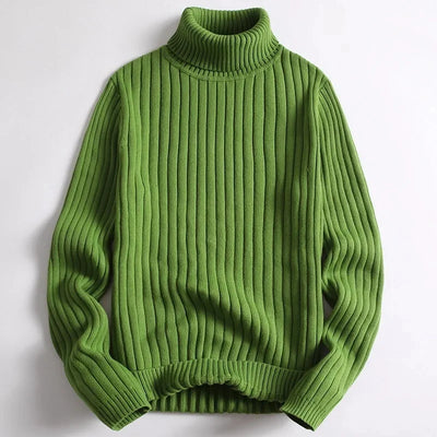 Modélia™  Erik – RIBBED KNIT TURTLENECK SWEATER
