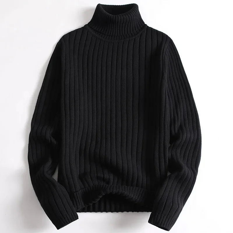 Modélia™  Erik – RIBBED KNIT TURTLENECK SWEATER