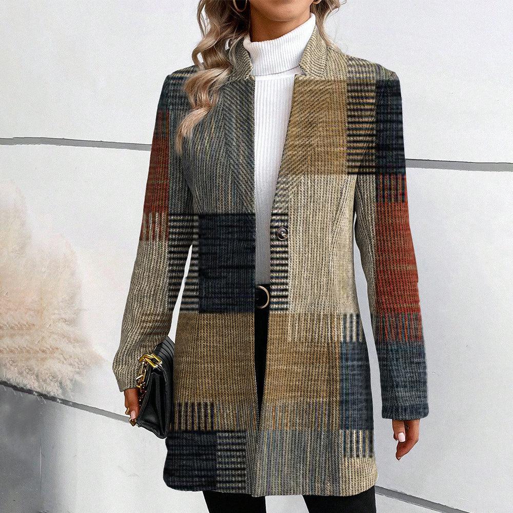 Modélia™ Stella | Elegant Blazer with Pattern