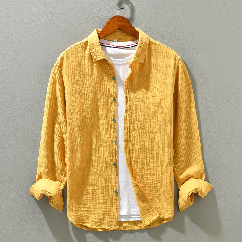 EDEL - Cotton Shirt with Long Sleeves