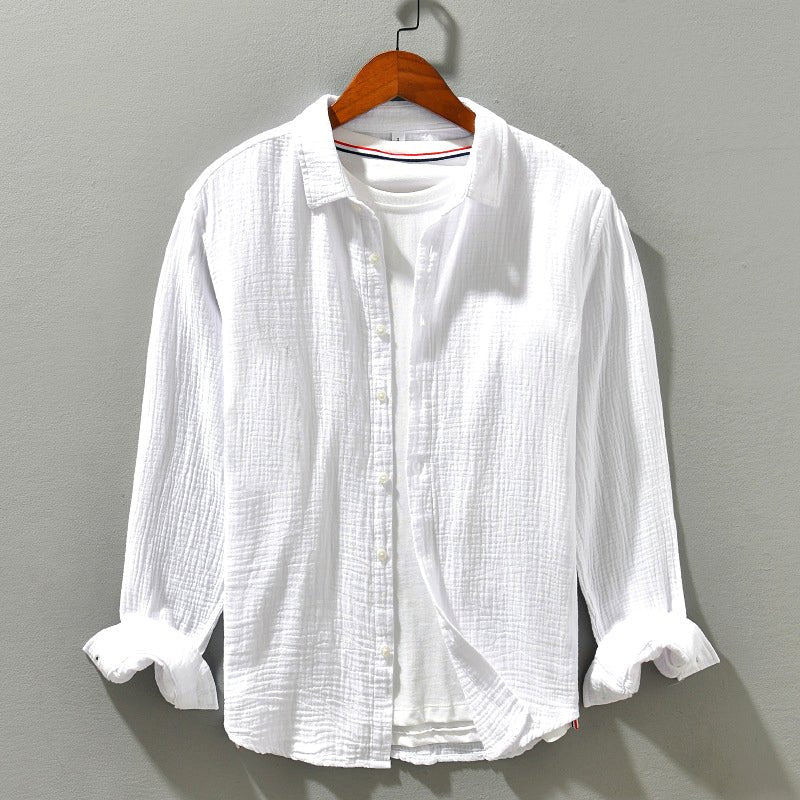 EDEL - Cotton Shirt with Long Sleeves