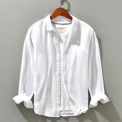 EDEL - Cotton Shirt with Long Sleeves