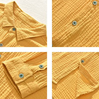 EDEL - Cotton Shirt with Long Sleeves