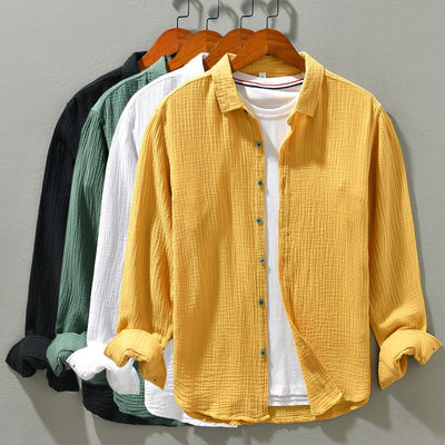 EDEL - Cotton Shirt with Long Sleeves